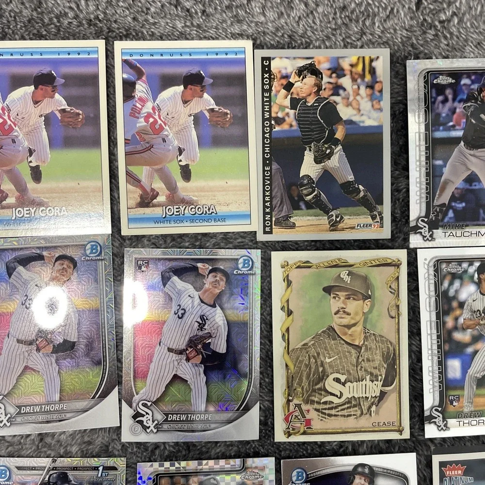 Chicago White Sox 37 Card Lot - Rookies, Stars,‎ Inserts, Parallels